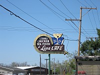 USA - Mitchell IL - Luna Cafe Sign (11 Apr 2009)